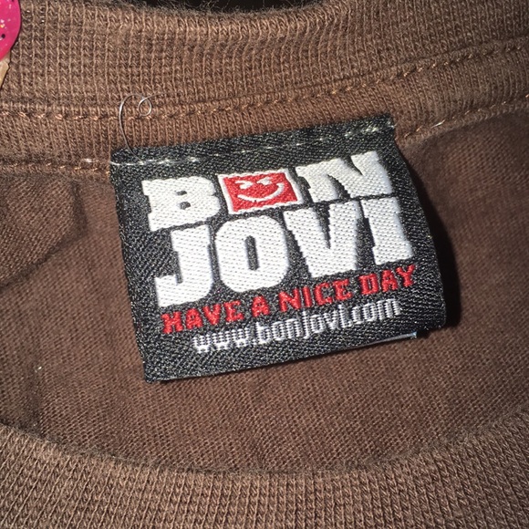 Bonjovi Large brown t shirt from the bonjovi site - Picture 3 of 5